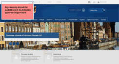 Desktop Screenshot of pomorski.kidp.pl