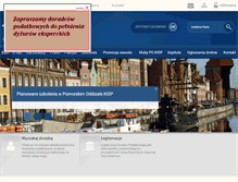 Tablet Screenshot of pomorski.kidp.pl